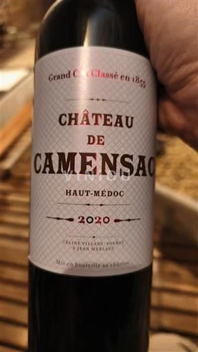 Bordeaux Haut-Médoc Grand Cru Château Camensac 2020