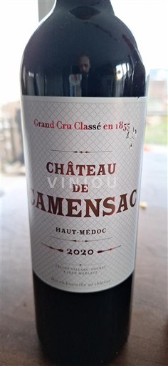 Bordeaux Haut-Médoc Grand Cru Château Camensac 2020