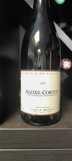 Burgundy Aloxe-Corton Louis de Mazières 2017