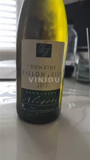 Borgoña Borgoña-Aligoté Domaine Fillon & Fils 2015