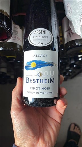 Alsace Pinot noir Bestheim Passion de Vignerons 2024