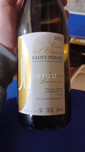 Rhône-dalen Saint-Péray Domaine Lombard de l'Élegance 2023