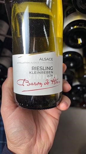 Elsass Baron de Hoen Kleinreben 2024