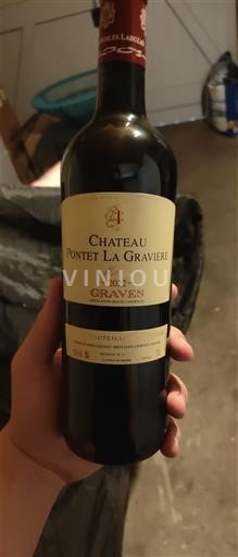 Bordeaux Graves Château Pontet La Gravière 2022