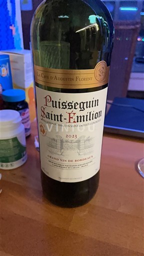 Bordéus Puisseguin-saint-émilion La Cave Augustin Florent 2023