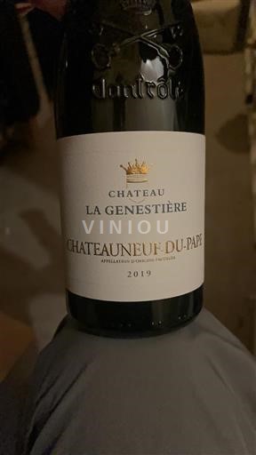 Údolí Rhôny Châteauneuf-du-Pape Château La Genestière 2019