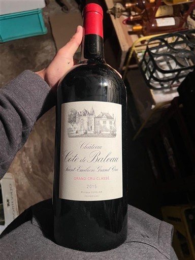 Bordeaux Saint-Émilion Grand Cru Grand Cru Classé Château Côte de Baleau 2015
