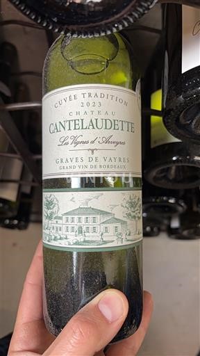 Bordeaux Graves-de-Vayres Château Cantelaudette Tradition 2023