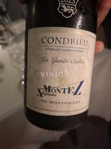 Thung lũng Rhône Condrieu Domaine Stéphane Montez du Monteillet Les Grandes Chaillées 2023