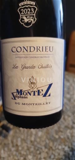 Рона долина Condrieu Domaine Stéphane Montez du Monteillet Les Grandes Chaillées 2023