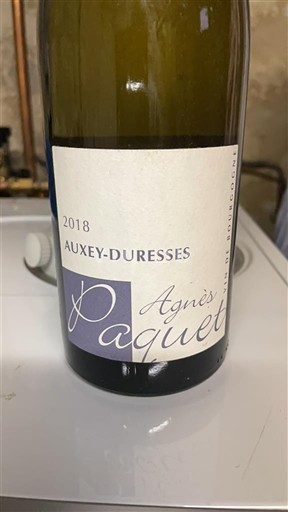 Burgundi Auxey-Duresses Agnès Paquet 2018