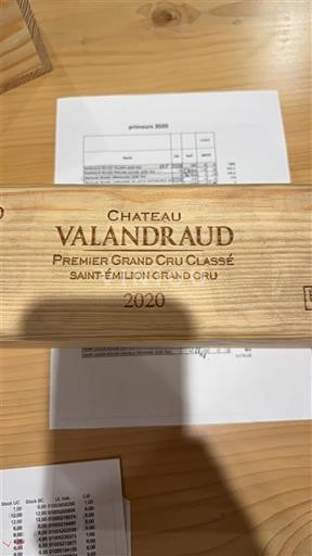 Bordeaux Saint-Émilion Grand Cru Premier Grand Cru Classé Château Valandraud 2020
