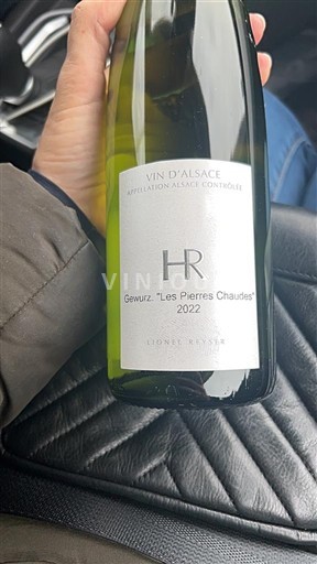 Elsass Hubert Reyser Les Pierres Chaudes 2022