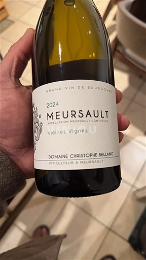 Borgoña Meursault Domaine Christophe Bellang Vieilles Vignes 2024