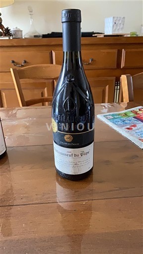 Rhônedalen Châteauneuf-du-Pape Château Mourre du Tendre Icke årgångsbetecknad