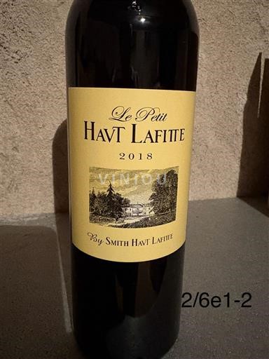 Burdeos Pessac-Léognan Smith Haut Lafitte Le Petit Haut Lafitte 2018