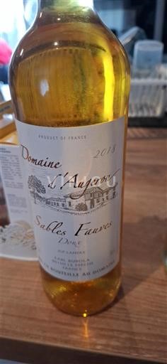 Sydväst Côtes de Gascogne Domaine Augeron Sables Fauves 2018