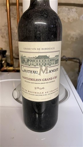 Burdeos Saint-Émilion Gran Cru Grand Cru Château Mangot 2006