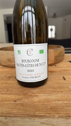 Bourgogne Hautes Côtes de nuits Charles Thurgot 2023