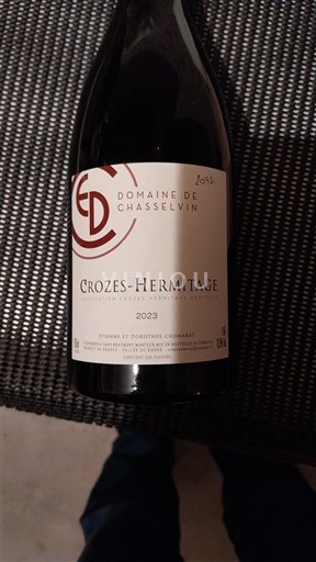 Thung lũng Rhône Crozes-hermitage Domaine Chasselvin 2023