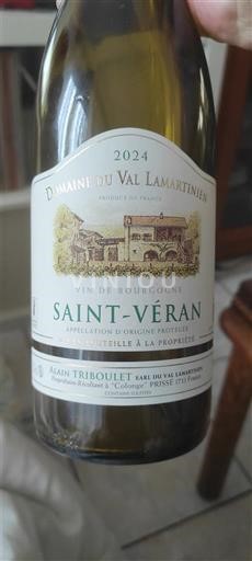 Burgund Saint-Véran Domaine Val Lamartinien 2024