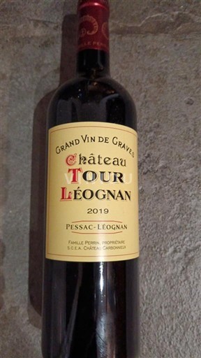 Bordeaux Pessac-Léognan Château Tour Léognan 2019
