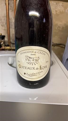 Thung lũng sông Loire Coteaux-du-Loir Domaine Cézin Janais 2016