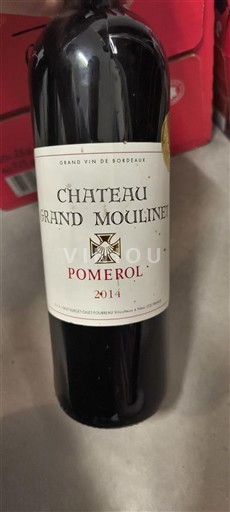 Bordeaux Pomerol Château Grand Moulinet 2014