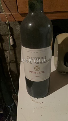 Bordéus Pomerol Château Grand Moulinet 2014