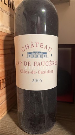 Bordéus Não especificado Château Cap de Faugères 2005