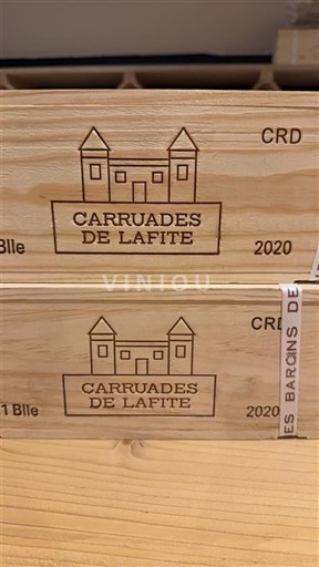 Bordeaux Pauillac Château Lafite Rothschild Carruades de Lafite 2020