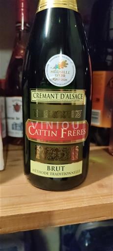 Alsace Crémant d'Alsace Cattin Frères 2025