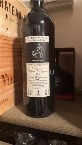 Bordeaux Côtes de Bordeaux Château Le Suyong Hommecheval 2015