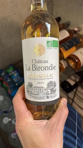 Sudoeste Monbazillac Château La Birondie 2023