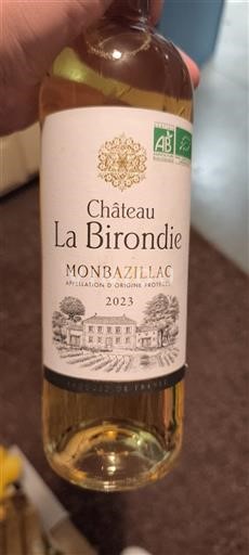 South West Monbazillac Château La Birondie 2023