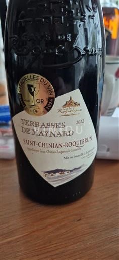 Languedoc Saint-Chinian Terrasses de Maynard 2022