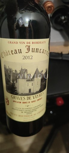 Bordeaux Graves-de-vayres Château Juncarren 2012
