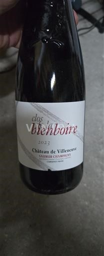 Thung lũng sông Loire Saumur-champigny Château Villeneuve Clos de la Bienboire 2023