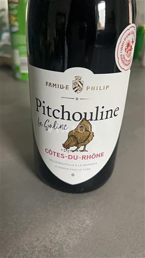 Rhône Valley Côtes du Rhône Famille Philip Pitchouline La Galine Non-Vintage