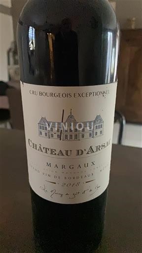 Burdeos Margaux Château Arsac 2018