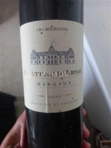 Bordeaux Margaux Château Arsac 2018