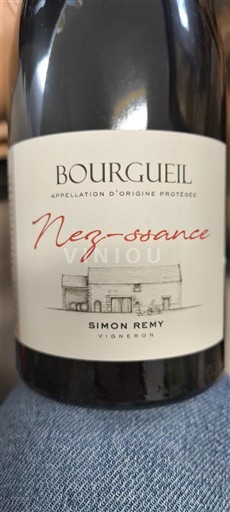 Loire-dalen Bourgueil Simon Remy Nez-ssance 2021