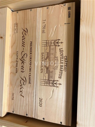 Bordeaux Saint-Émilion Premier Grand Cru Classé Beau-Séjour Bécot 2020