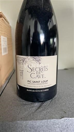 Languedoc Pic-saint-loup Secrets de Cave 2020