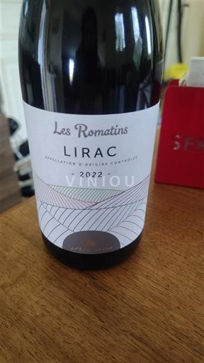 Rhônen laakso Lirac Les Romatins 2022
