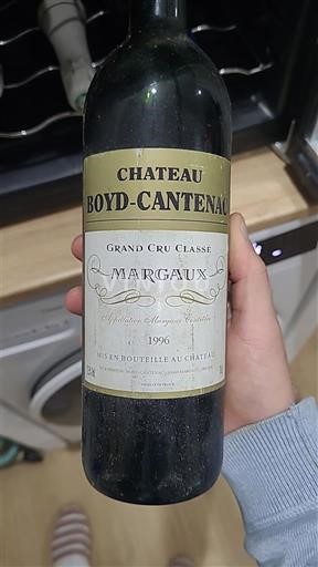 Bordeaux Margaux Grand Cru Château Boyd-Cantenac 1996