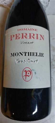 Burgund Monthélie Perrin Sous Courts Ikke-årgang