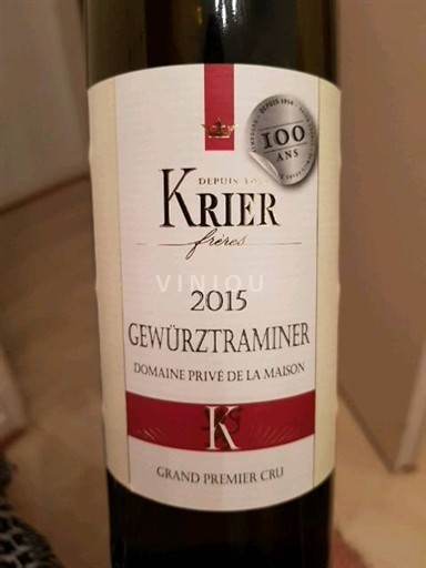 Luksemburška Mosela Krier Frères 2016