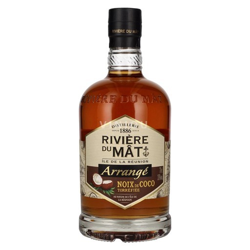 Rum Gearrangeerd Rivière du Mât Noix de Coco torréfiée Distillerie Rivière du Mât  Réunion Niet gespecificeerd