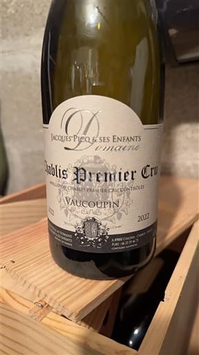 Bourgogne Chablis Premier Cru Jacques Pico & ses Enfants Vaucoupin 2022
